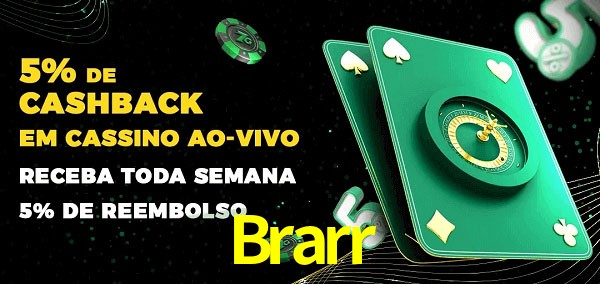 Promoções do cassino ao Vivo Brarr